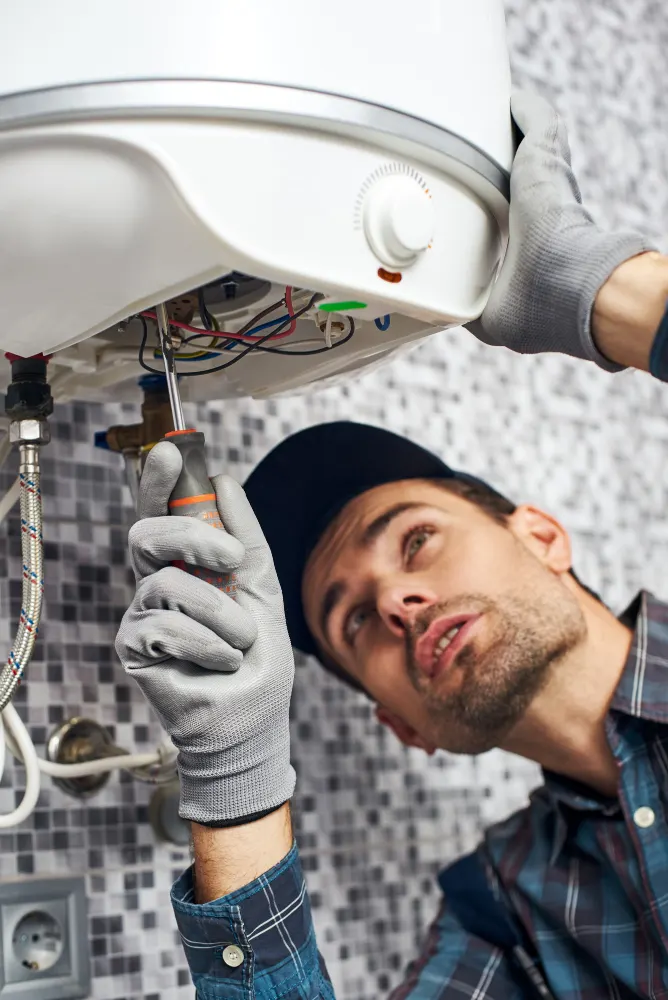 water heater installation in Aurora