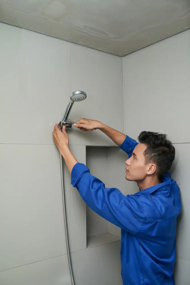 shower installation in Englewood