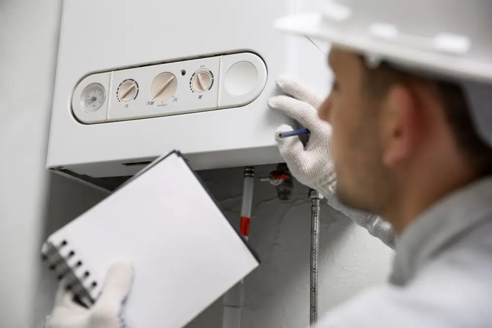 water heater installation in Aurora